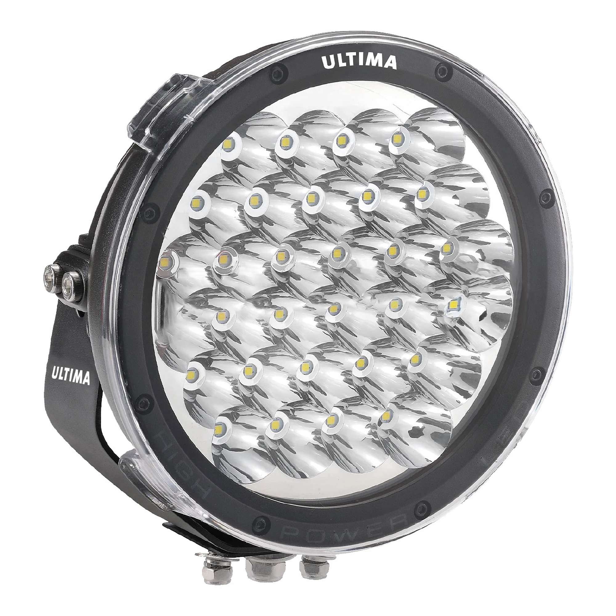 BWI Ultima, LED Driving Light Round, 9in., 150W, Light Type LED, Lens Color Clear, Included (qty.) 1 Model# UT-72120-2